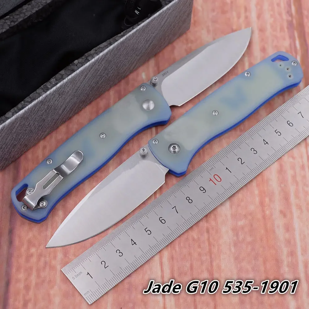 Best Hunting Outdoor Knife - JUFULE 535 Best Foam Jade G10