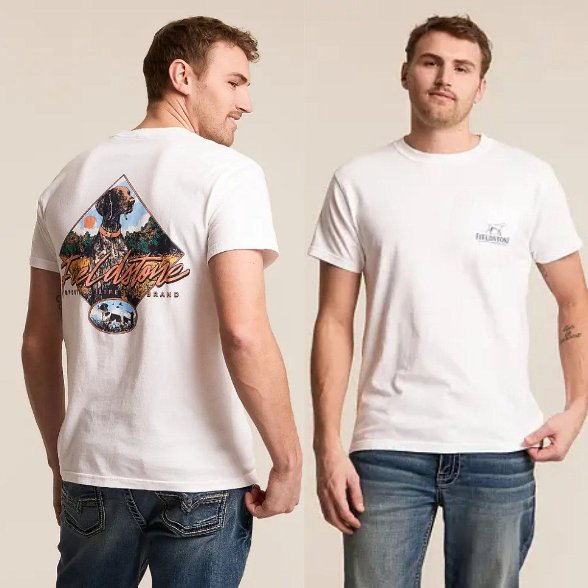 Hunting Outdoor Brand - Pointer Diamond Rural Style Hunting Fishing