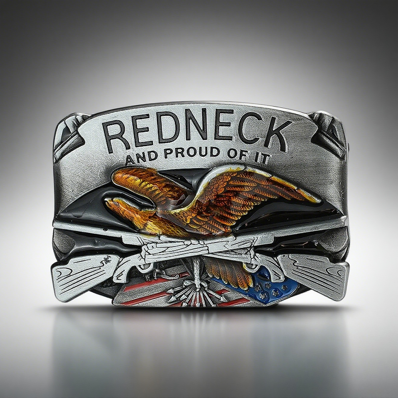 Hunting Outdoor Apparel - Wild Hunter Eagle Gun Belt Buckle