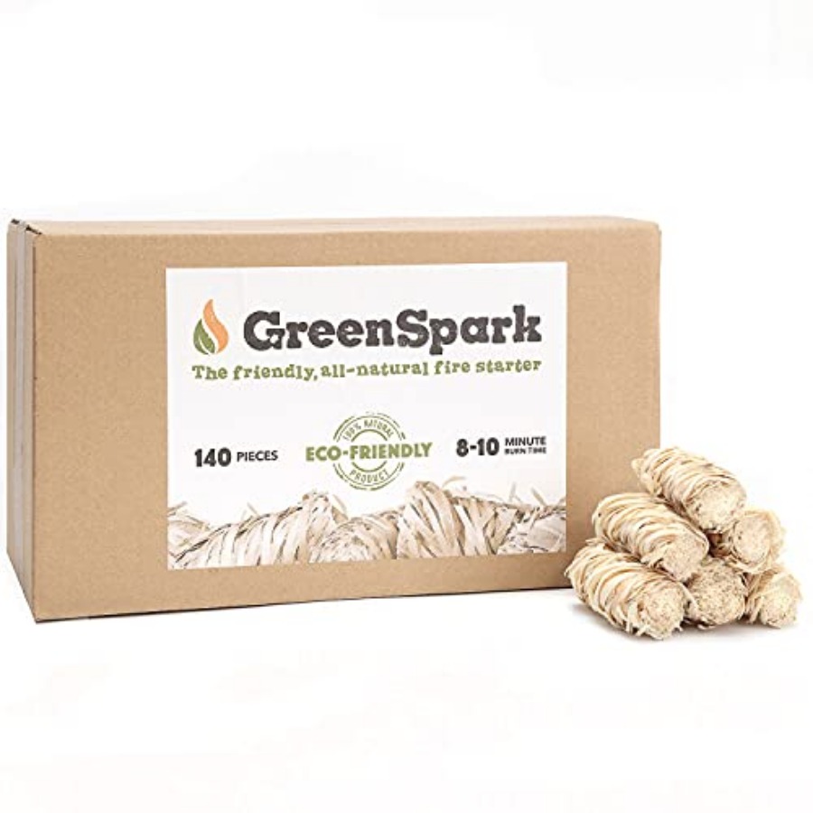 Fire Starter Waterproof - Natural Fire Starters for Grill, Smoker,