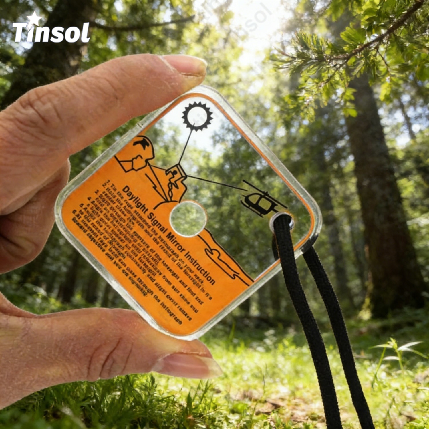 Fire Starter Waterproof - New 1PC Outdoor Survival Reflective Signal