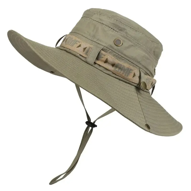 Summer Men Bucket Hat Outdoor - Hunting Outdoor Hats reseña y precio