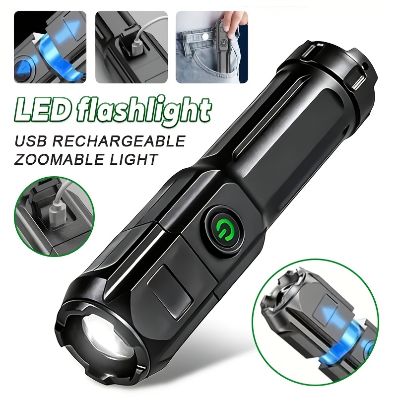 Outdoor Hunting Lights - Powerful LED Flashlight 100000 Lumen Tactical