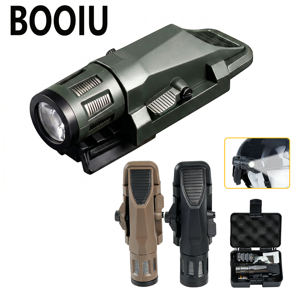 BOOIU Tactical Flashlight 400  - Outdoor Hunting Lights reseña y precio