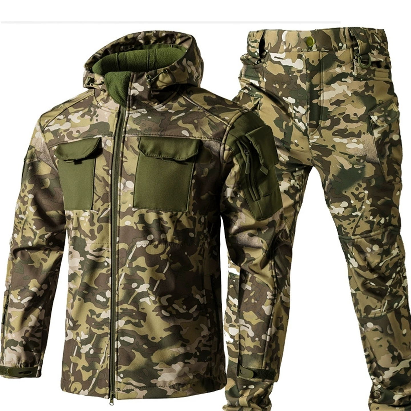 Winter Outdoor Thermal Soft Sh - Outdoor Hunting Coat reseña y precio