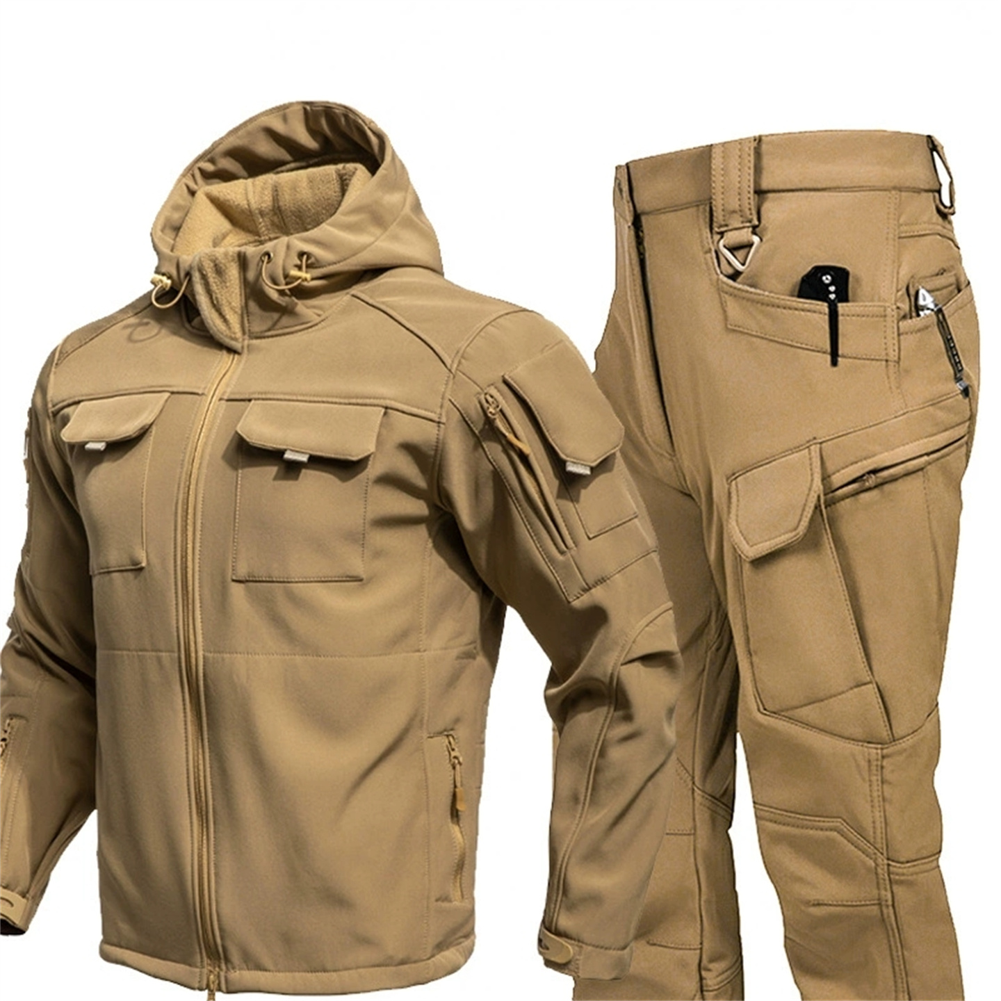 Winter Outdoor Thermal Soft Sh - Outdoor Hunting Coat reseña y precio