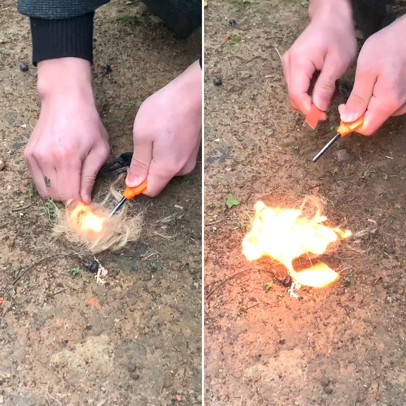 Outdoor Survival Flint Fire St - Fire Starter Waterproof reseña y precio