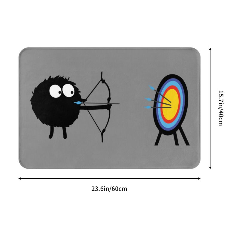 Archery Target Door Floor Bath - Hunting Outdoor Mat reseña y precio
