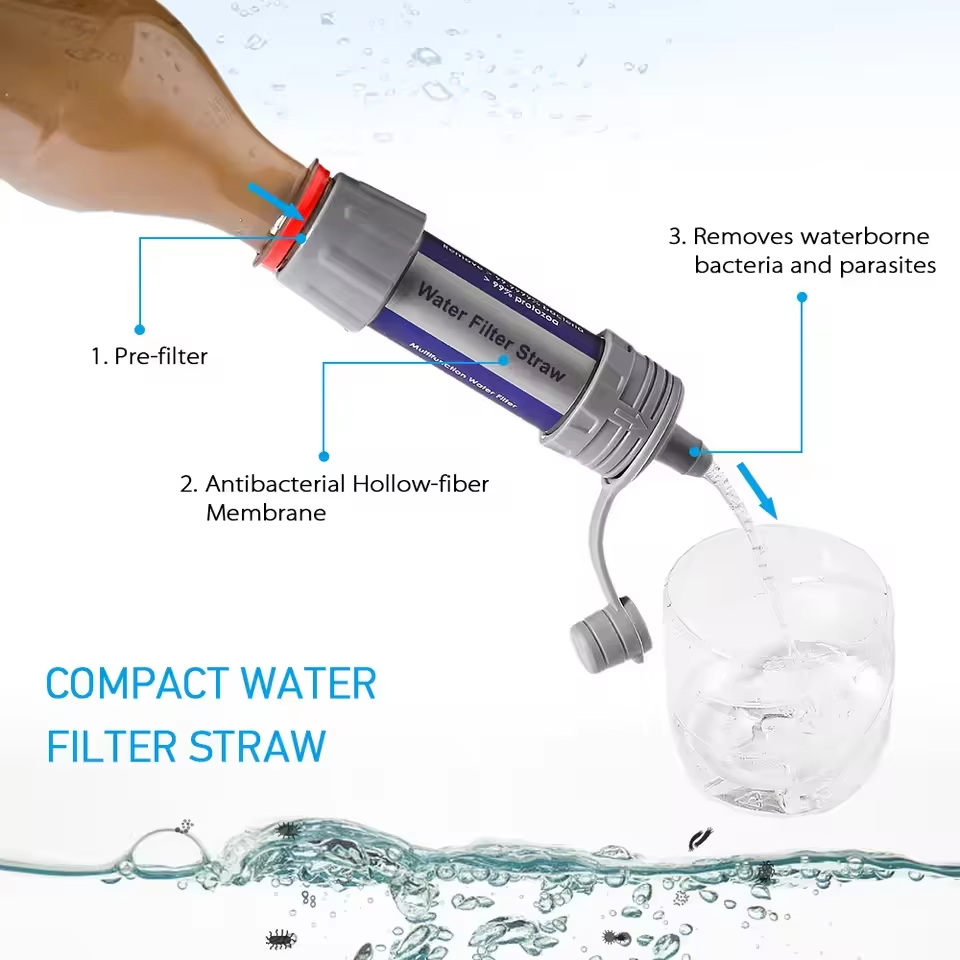 Emergency Portable Water Purif - Fire Starter Waterproof reseña y precio