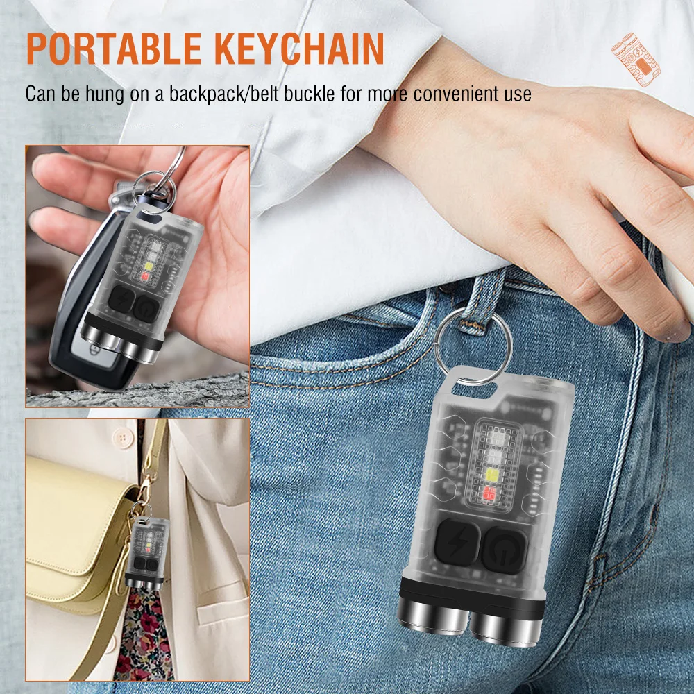 BORUiT V3 LED Keychain Portabl - Outdoor Hunting Lights reseña y precio