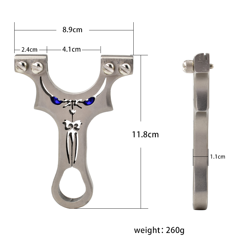 Stainless Steel Slingshot Set  - Outdoor Hunting Products reseña y precio