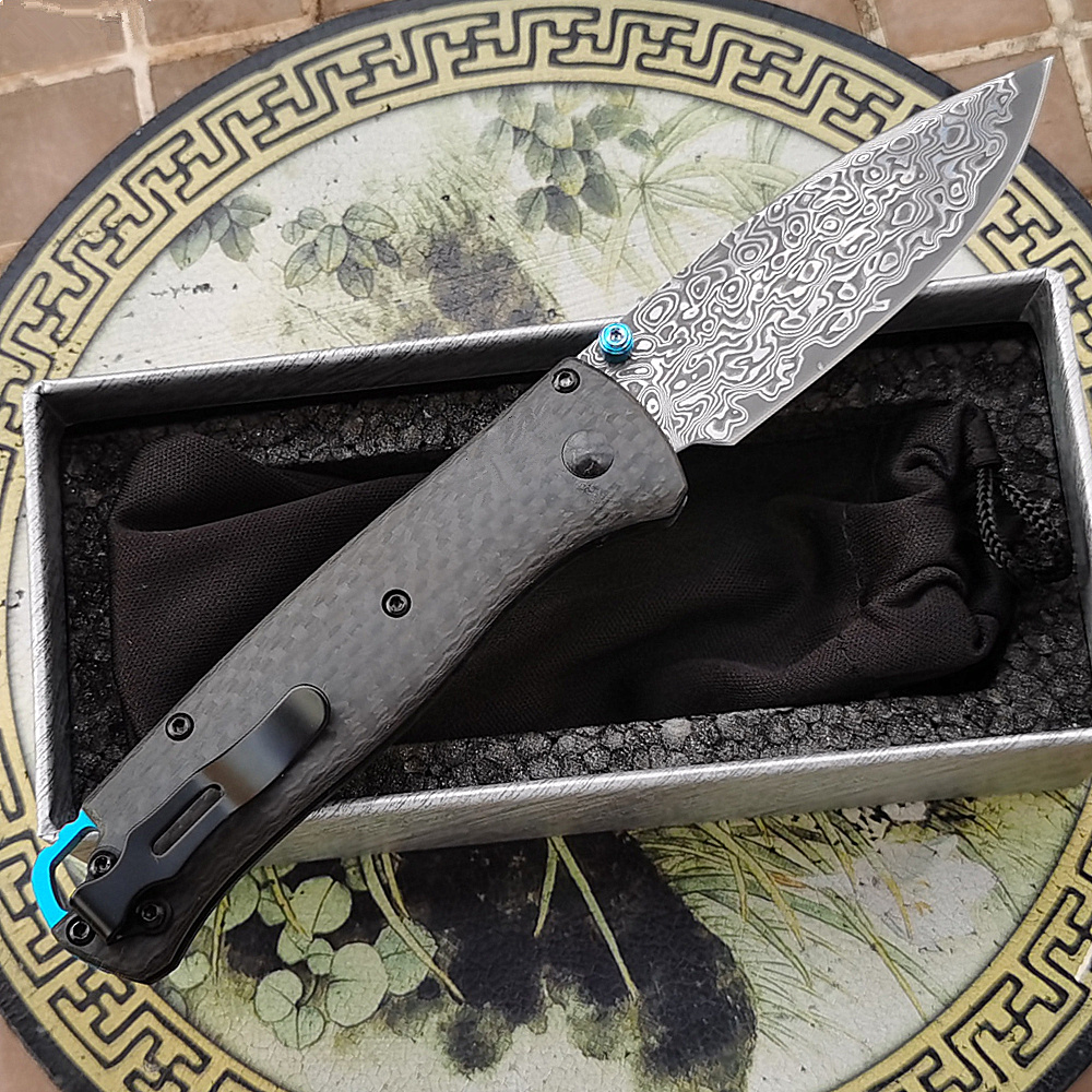 Laminated steel Damascus 535 T - Best Hunting Outdoor Knife reseña y precio