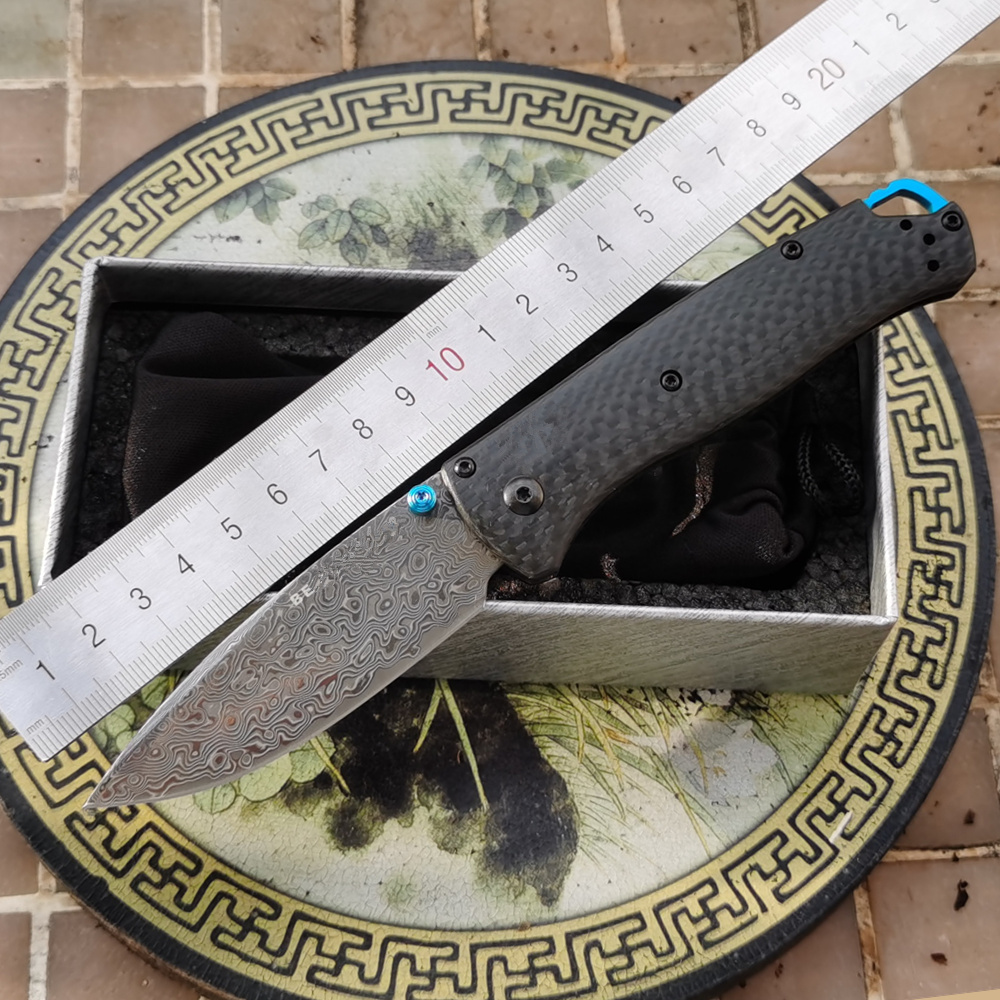 Laminated steel Damascus 535 T - Best Hunting Outdoor Knife reseña y precio