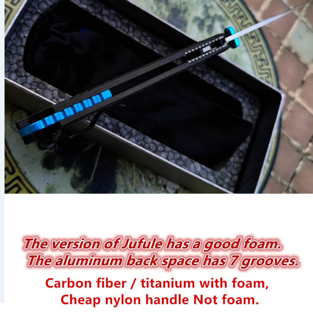 JUFULE Best Foam 535 nylon fib - Best Hunting Outdoor Knife reseña y precio