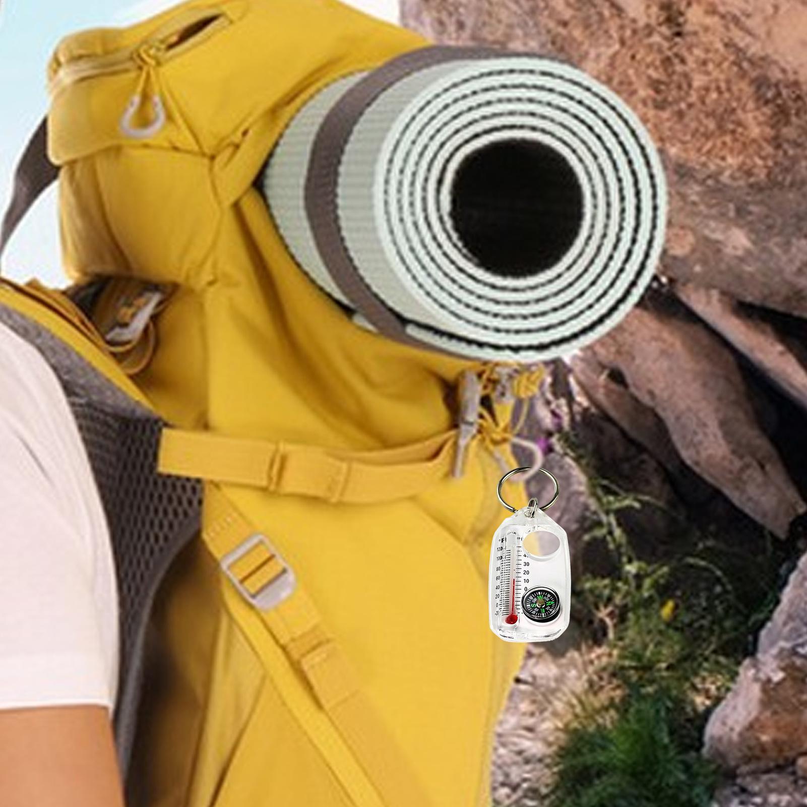 Portable Outdoor Keychain Comp - Hunting Outdoor Thermometer reseña y precio