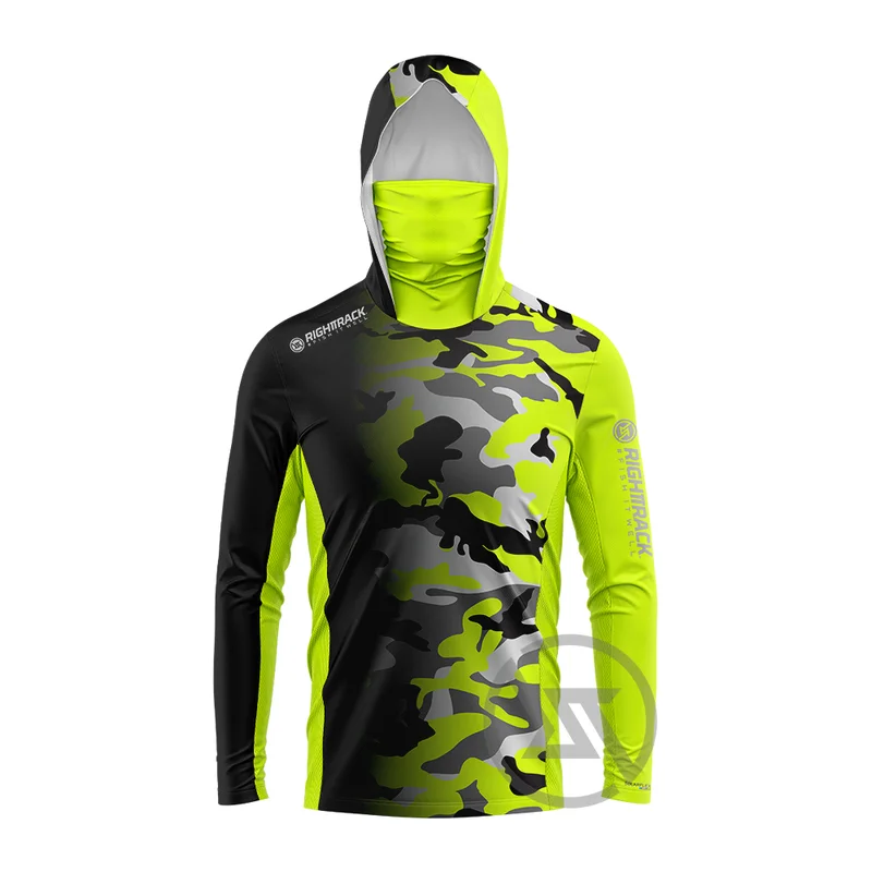 RIGHTTRACK Mask Hoodies Fishin - Hunting Outdoor Apparel reseña y precio