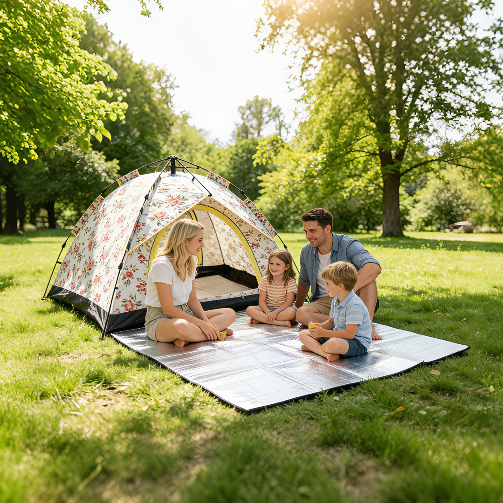 Sleeping Pad 6.5x6.5ft Waterpr - Hunting Outdoor Mat reseña y precio