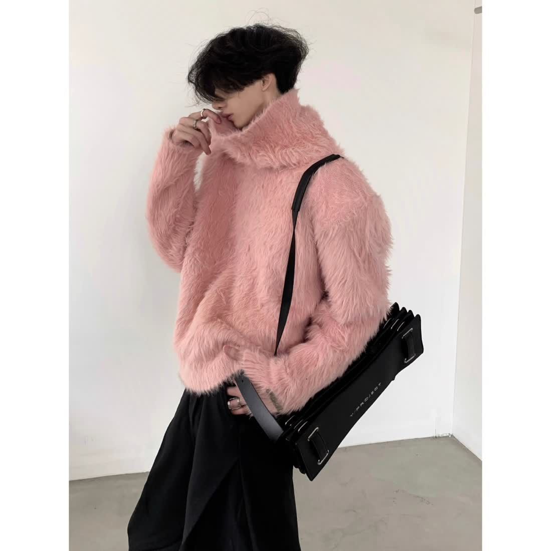 Fur Collar Pullovers Pink Mens - Wildman Hunting & Outdoor Vanderbijlpark reseña y precio