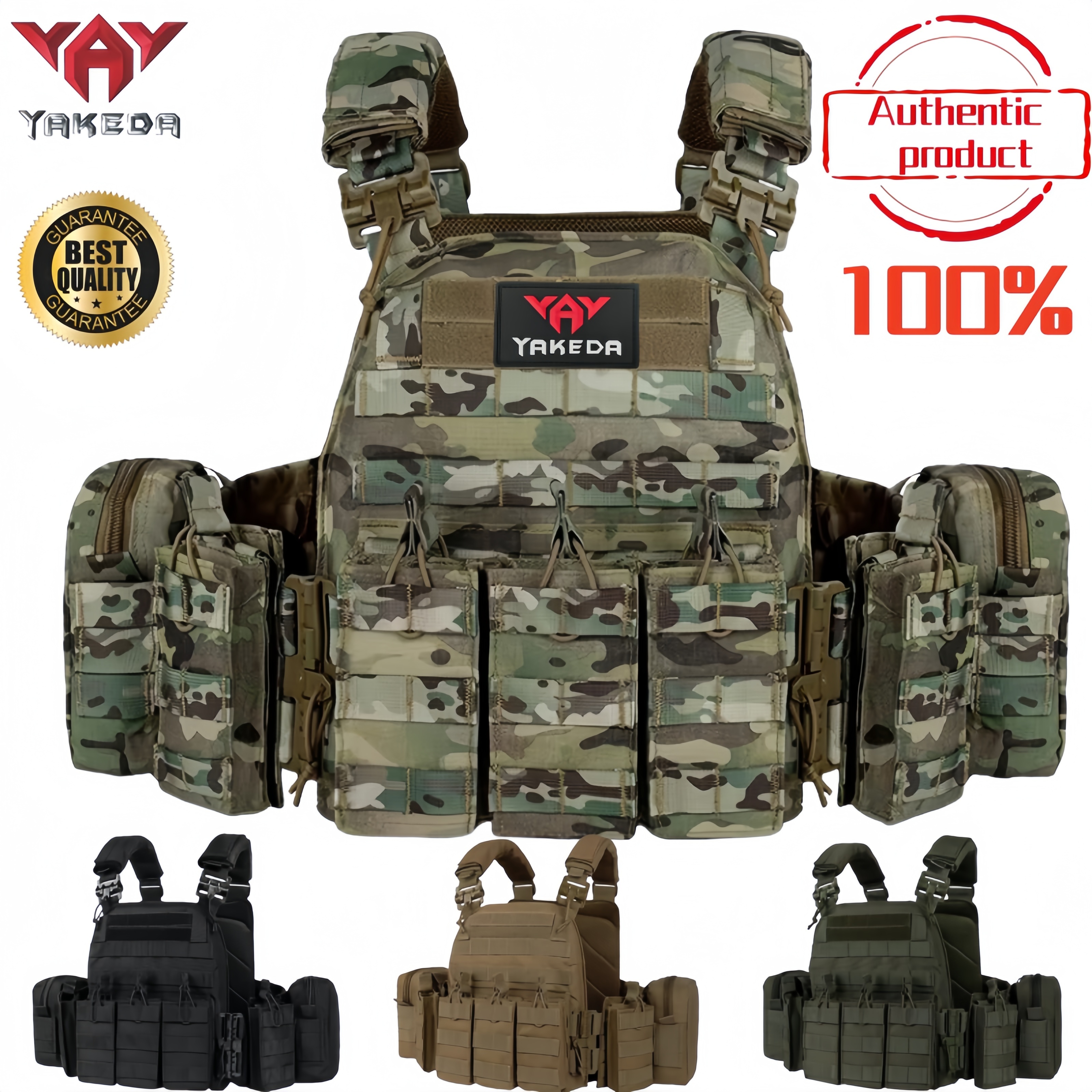 YAKEDA Tactical Vest 6094 Fast - Outdoor Hunting Lights reseña y precio