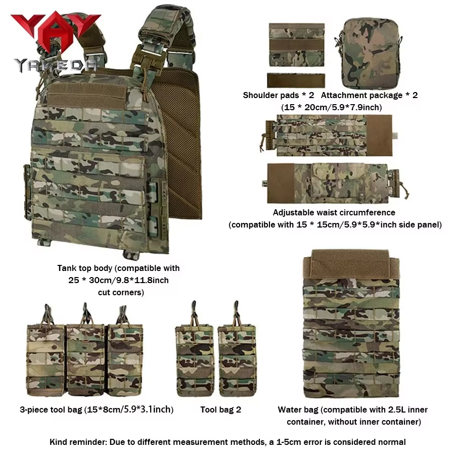 YAKEDA Tactical Vest 6094 Fast - Outdoor Hunting Lights reseña y precio