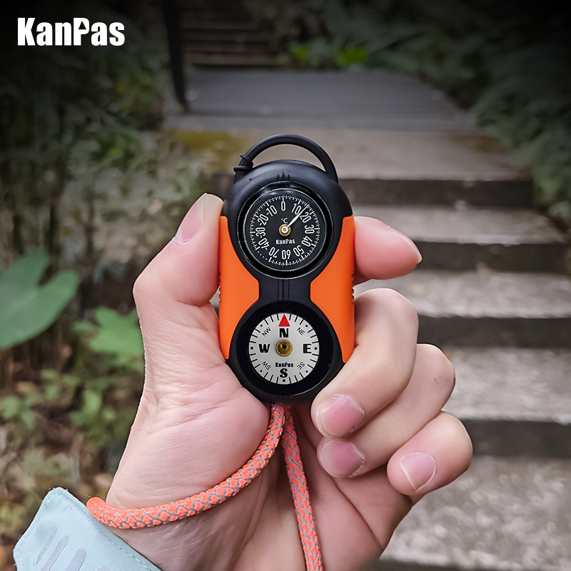 KANPAS Thermometer Compass Kit - Hunting Outdoor Thermometer reseña y precio