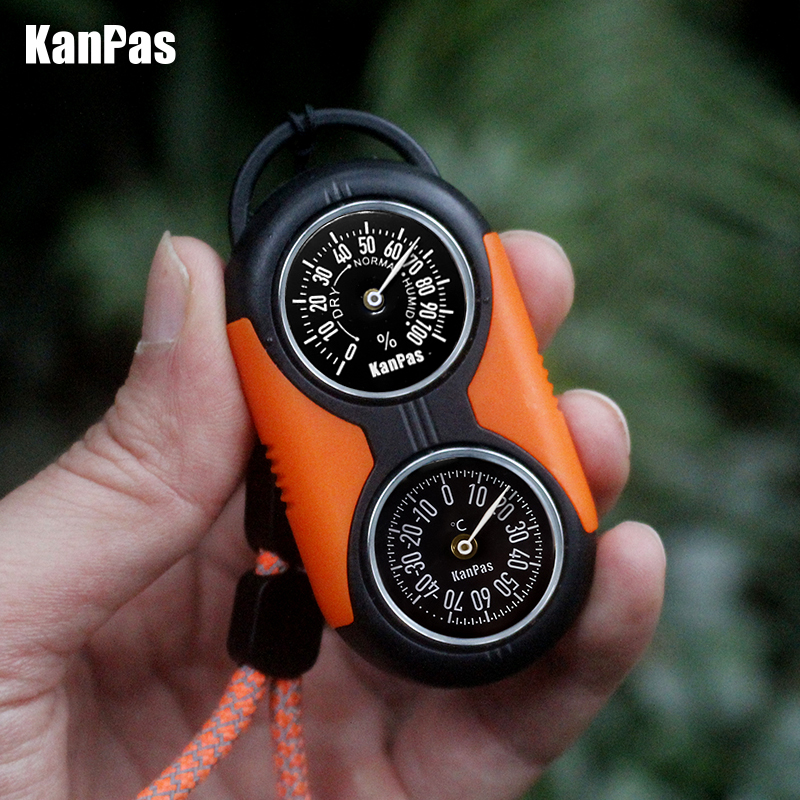 KANPAS Thermometer Compass Kit - Hunting Outdoor Thermometer reseña y precio