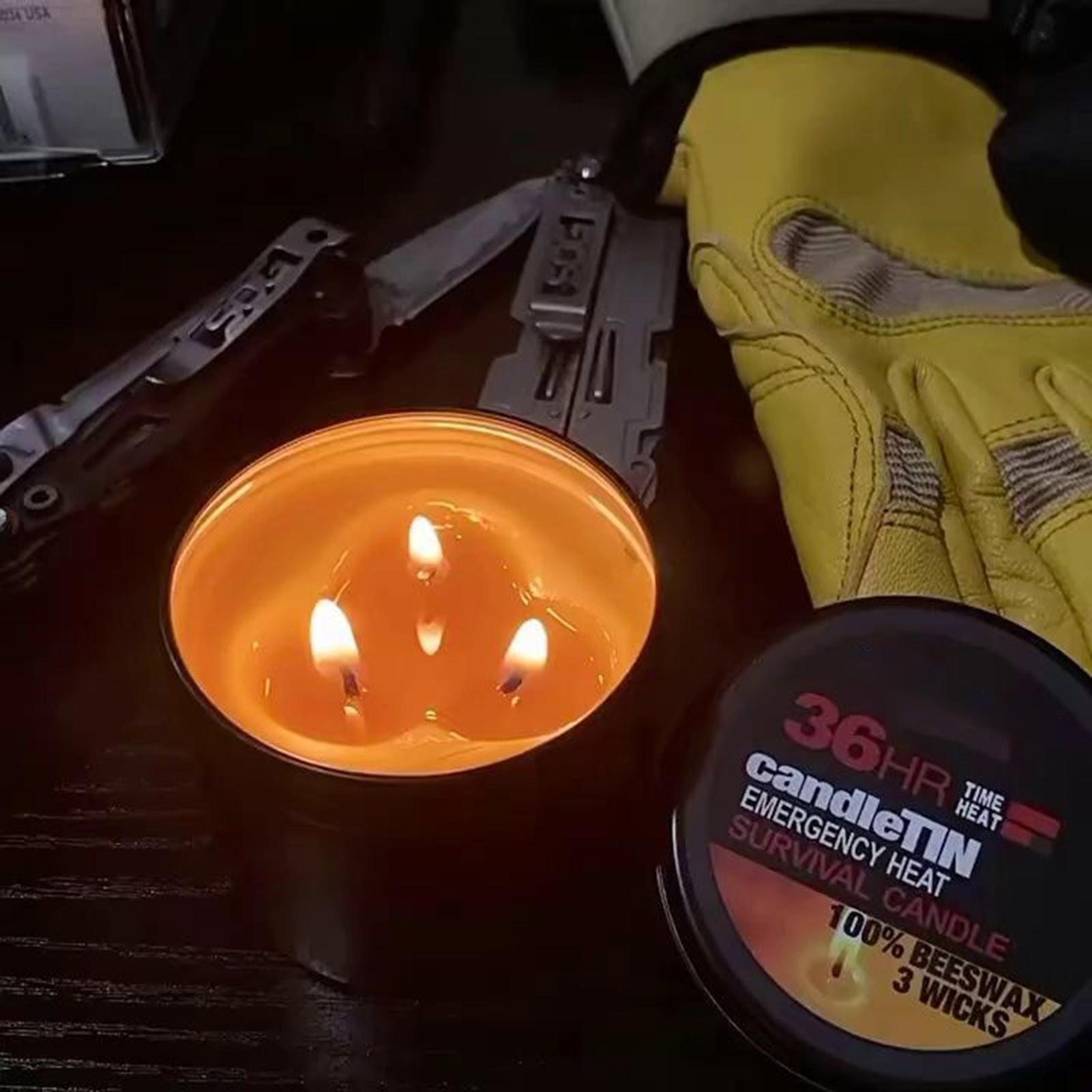 Long Burning Candles Camping C - Fire Starter Waterproof reseña y precio