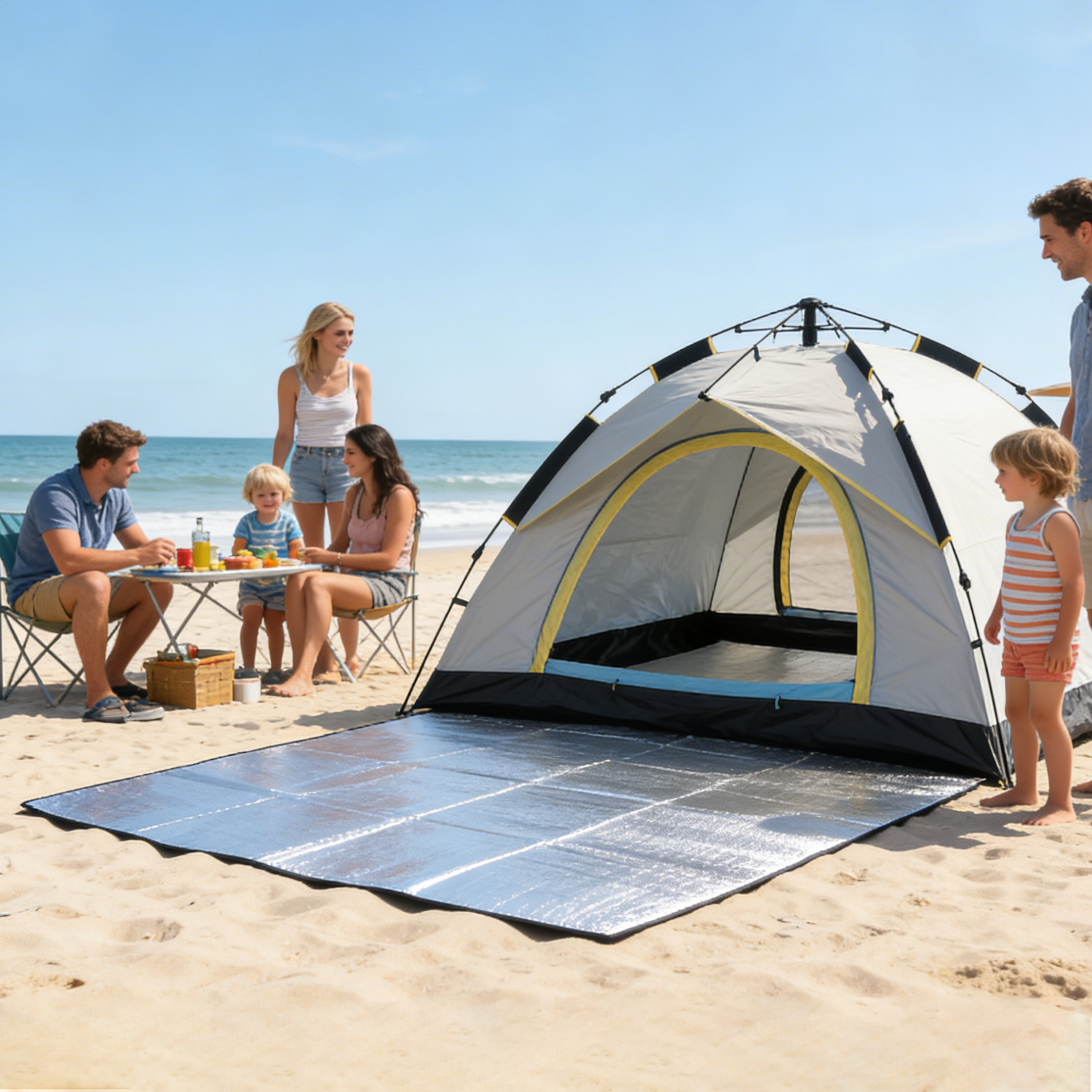 Sleeping Mat Camping 6.5x6.5ft - Hunting Outdoor Mat reseña y precio