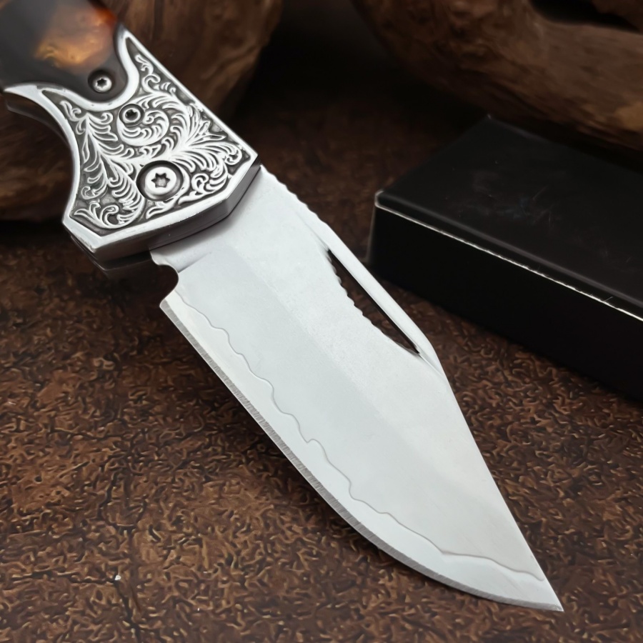 EDC 5Cr13Mov Blade Utility Fol - Best Hunting Outdoor Knife reseña y precio