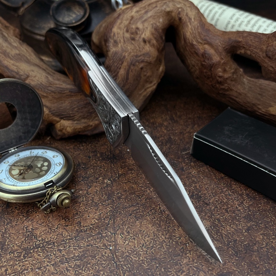 EDC 5Cr13Mov Blade Utility Fol - Best Hunting Outdoor Knife reseña y precio