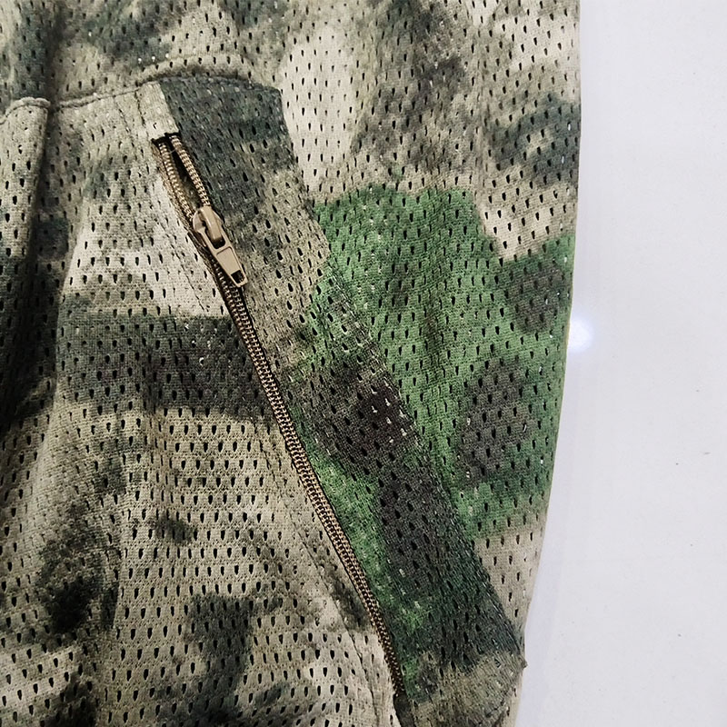 Mesh Camouflage Suit Hooded Zi - Hunting Outdoor Apparel reseña y precio