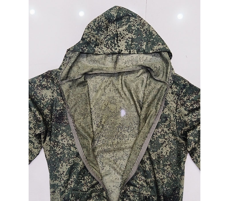 Mesh Camouflage Suit Hooded Zi - Hunting Outdoor Apparel reseña y precio