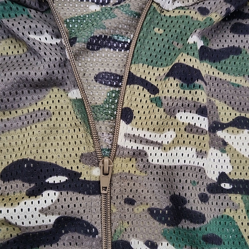 Mesh Camouflage Suit Hooded Zi - Hunting Outdoor Apparel reseña y precio