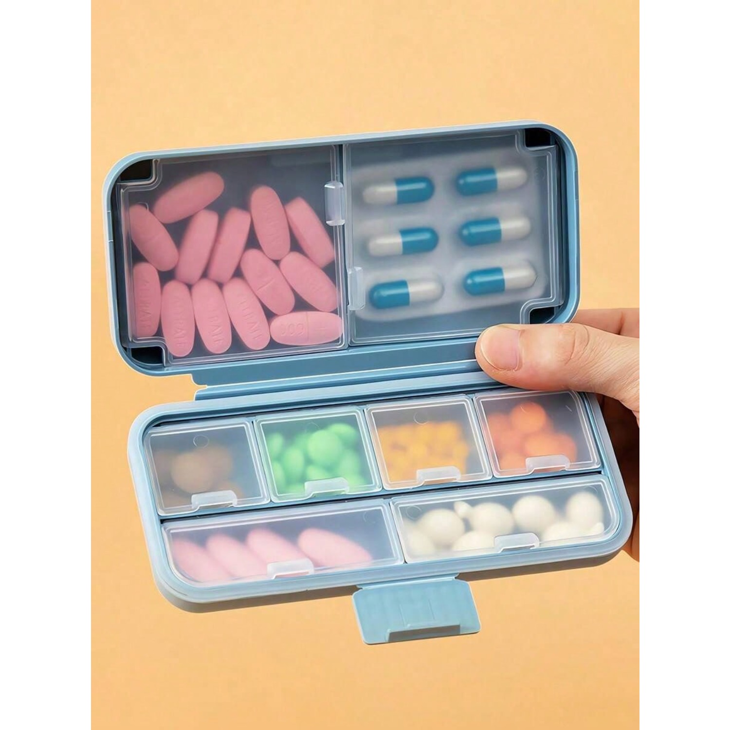 Portable Moisture-Proof Pill B - Hunting And Outdoor Stores reseña y precio