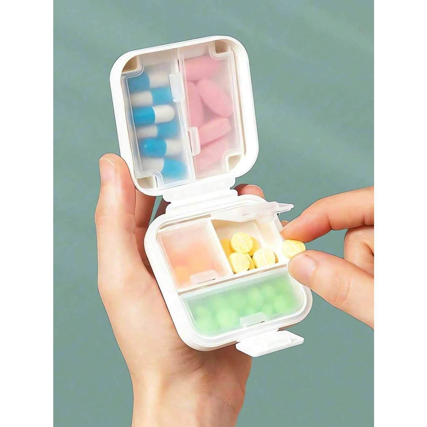 Portable Moisture-Proof Pill B - Hunting And Outdoor Stores reseña y precio