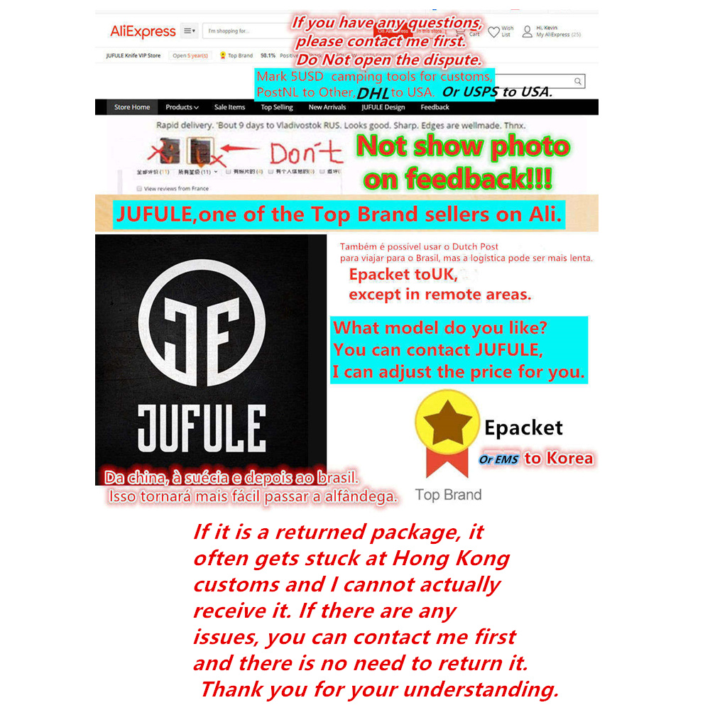 JUFULE Best Foam Bugout 535 Ba - Best Hunting Outdoor Knife reseña y precio