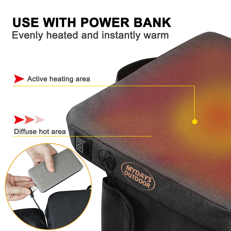 Portable Waterproof USB Outdoo - Hunting Outdoor Mat reseña y precio