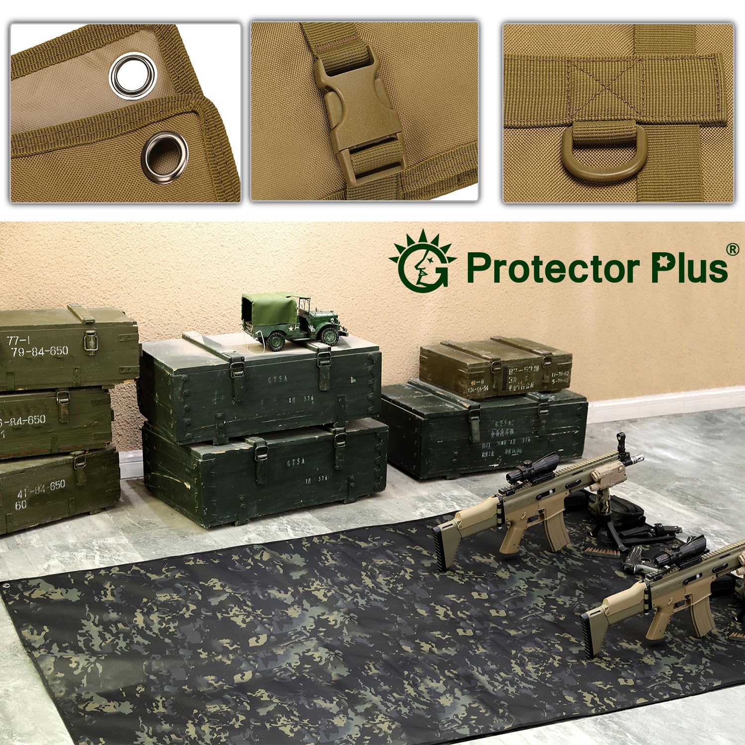 Waterproof Tactical Shooting M - Hunting Outdoor Mat reseña y precio
