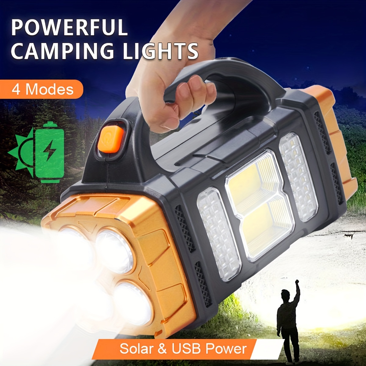 New Upgrade Rechargeable High  - Outdoor Hunting Lights reseña y precio