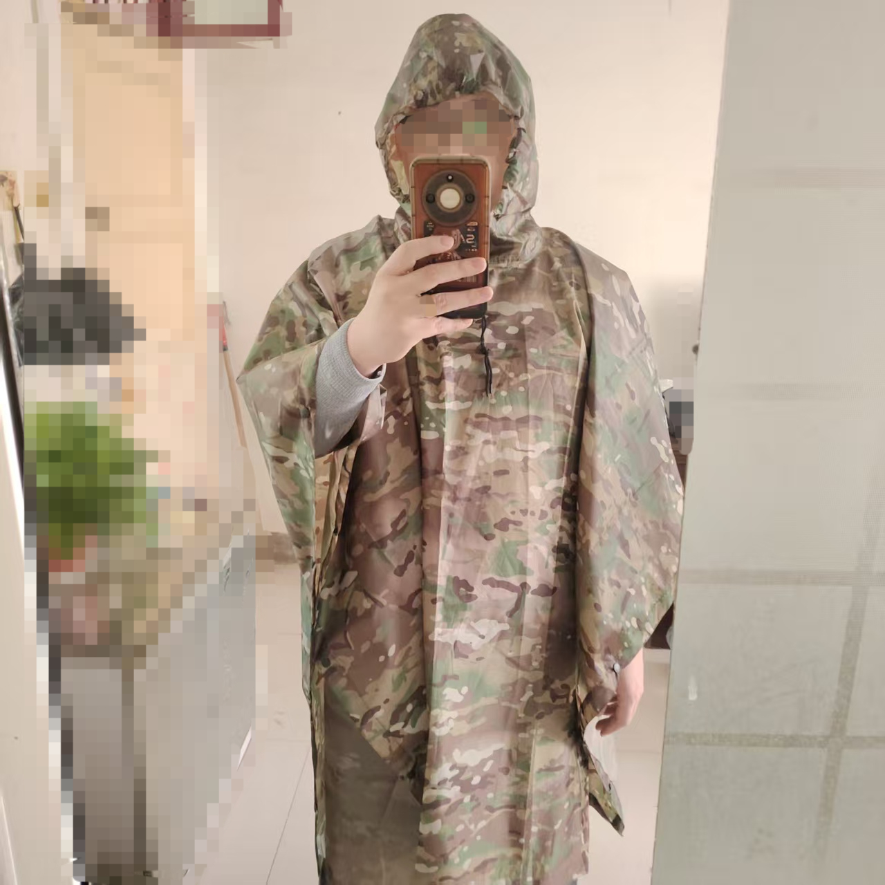 1pc Outdoor Camouflage Mackint - Outdoor Hunting Products reseña y precio