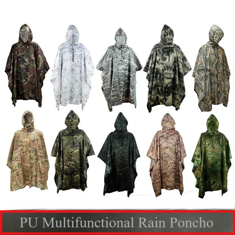 1pc Outdoor Camouflage Mackint - Outdoor Hunting Products reseña y precio