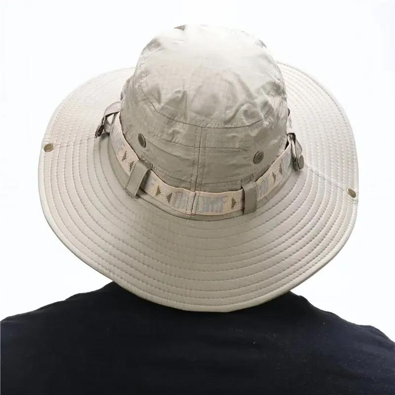 Summer Men Bucket Hat Outdoor  - Hunting Outdoor Hats reseña y precio