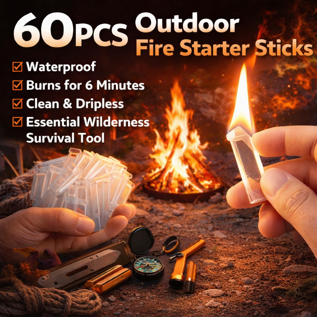 60PCS Waterproof Fire Starter  - Fire Starter Waterproof reseña y precio