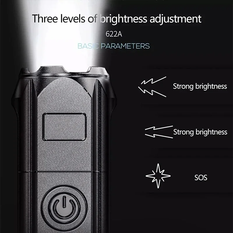 Powerful LED Flashlight 100000 - Outdoor Hunting Lights reseña y precio