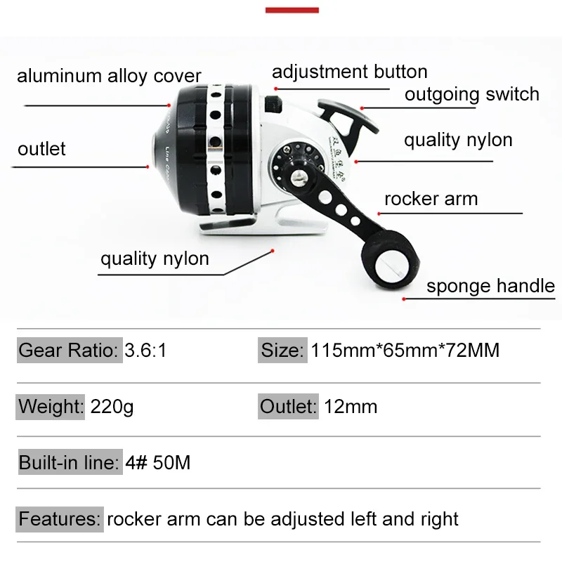 Closed Reel BL30 Fishing 4+1BB - Outdoor Hunting Products reseña y precio
