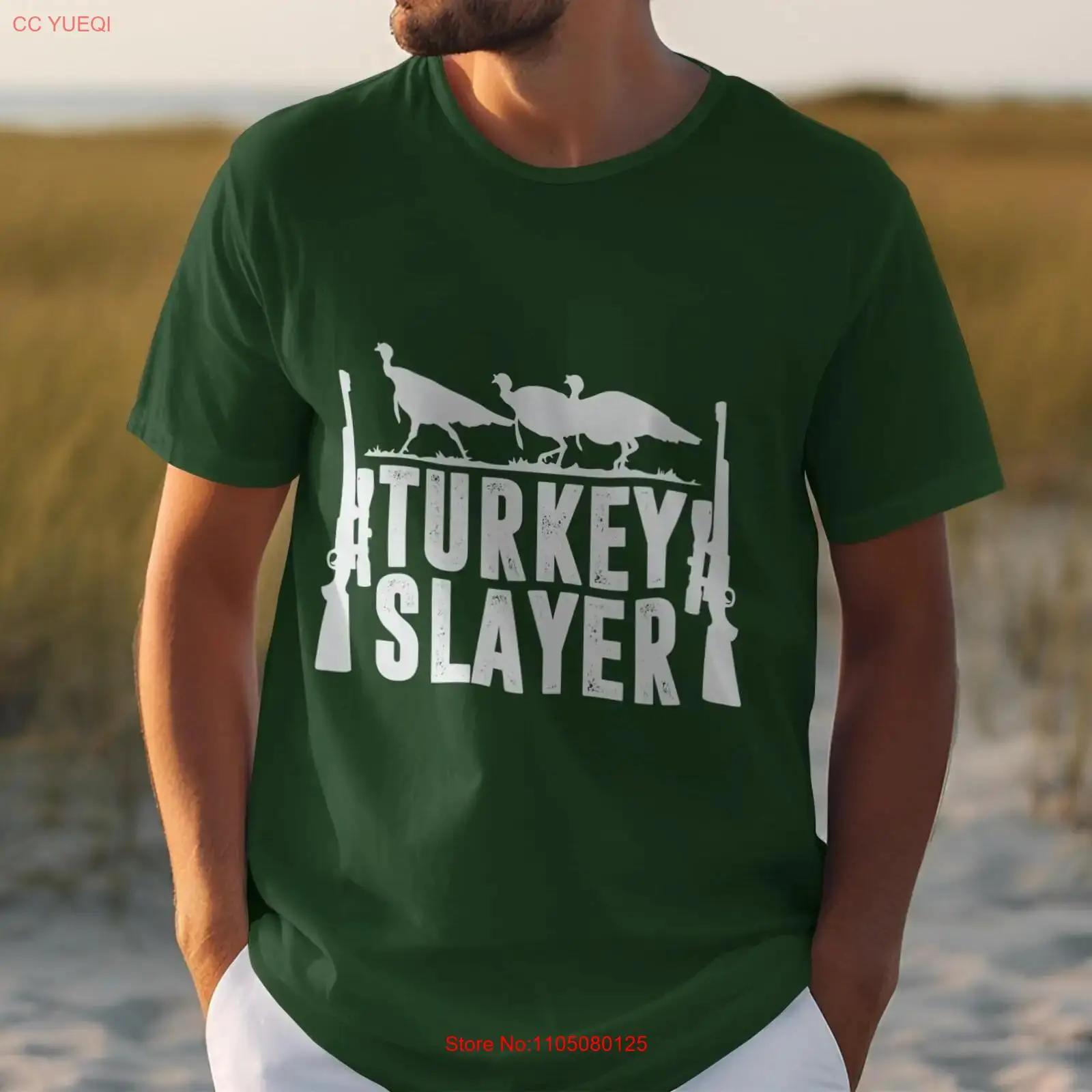 Turkey Slayer T Shirt Hunting  - Hunting Outdoor Apparel reseña y precio