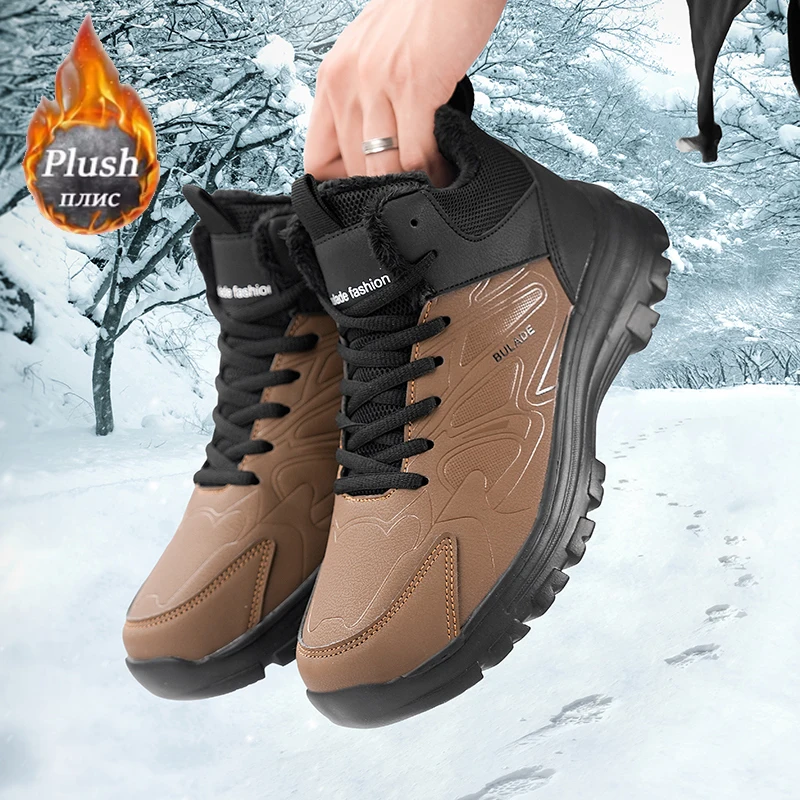 ELUVA Men Snow Boots Waterproo - Outdoor Hunting Lights reseña y precio