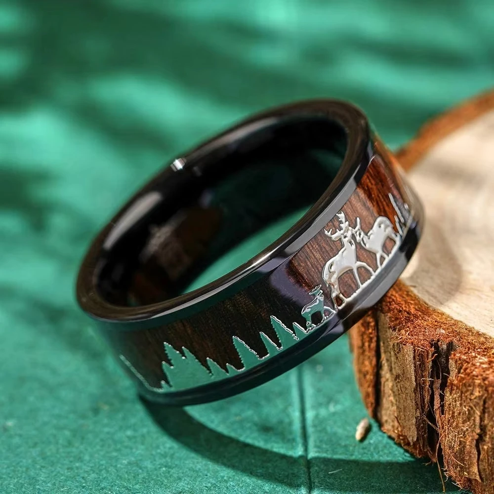 Fashion 8mm Koa Wood Inlay Dee - Wildman Hunting & Outdoor Vanderbijlpark reseña y precio