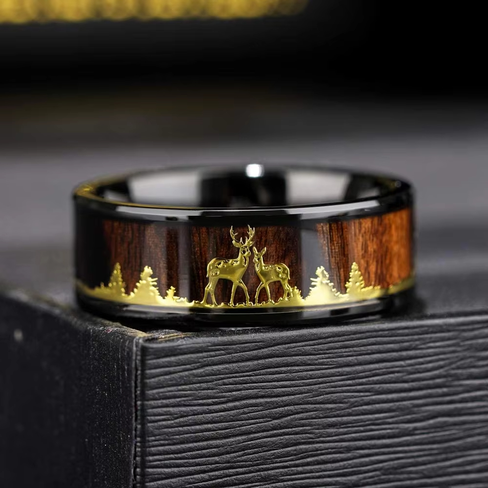 Fashion 8mm Koa Wood Inlay Dee - Wildman Hunting & Outdoor Vanderbijlpark reseña y precio