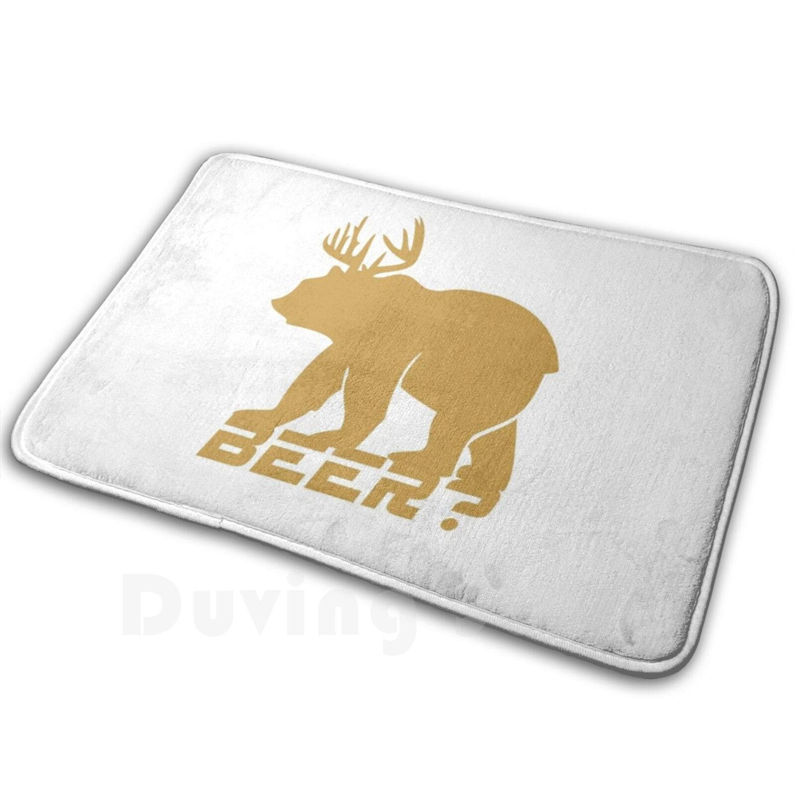 Bear Beer Carpet Mat Rug Cushi - Hunting Outdoor Mat reseña y precio
